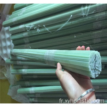 Bande plate en fibre de verre époxy FR4 de couleur vert clair